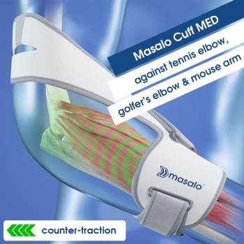 Masalo Cuff MED - unique tennis elbow treatment